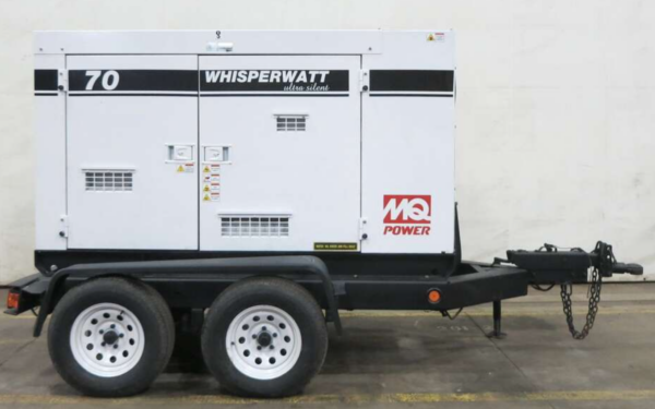 70kva Multiquip Generator with trailer